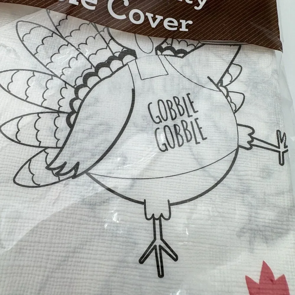 Vintage Way To Celebrate! Thanksgiving Paper Activity Table Cover 54